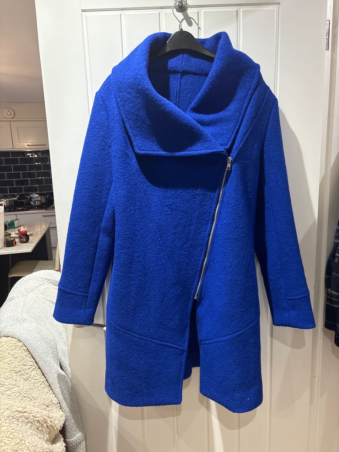 Customer photo review of Plain 100% Boiled Wool Fabric