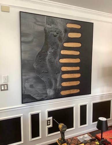 Customer photo review of Wabi Sabi Wall Art #TX596