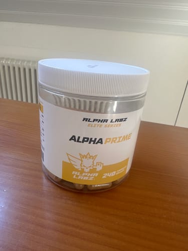Customer photo review of Alpha Labz - Alpha Prime