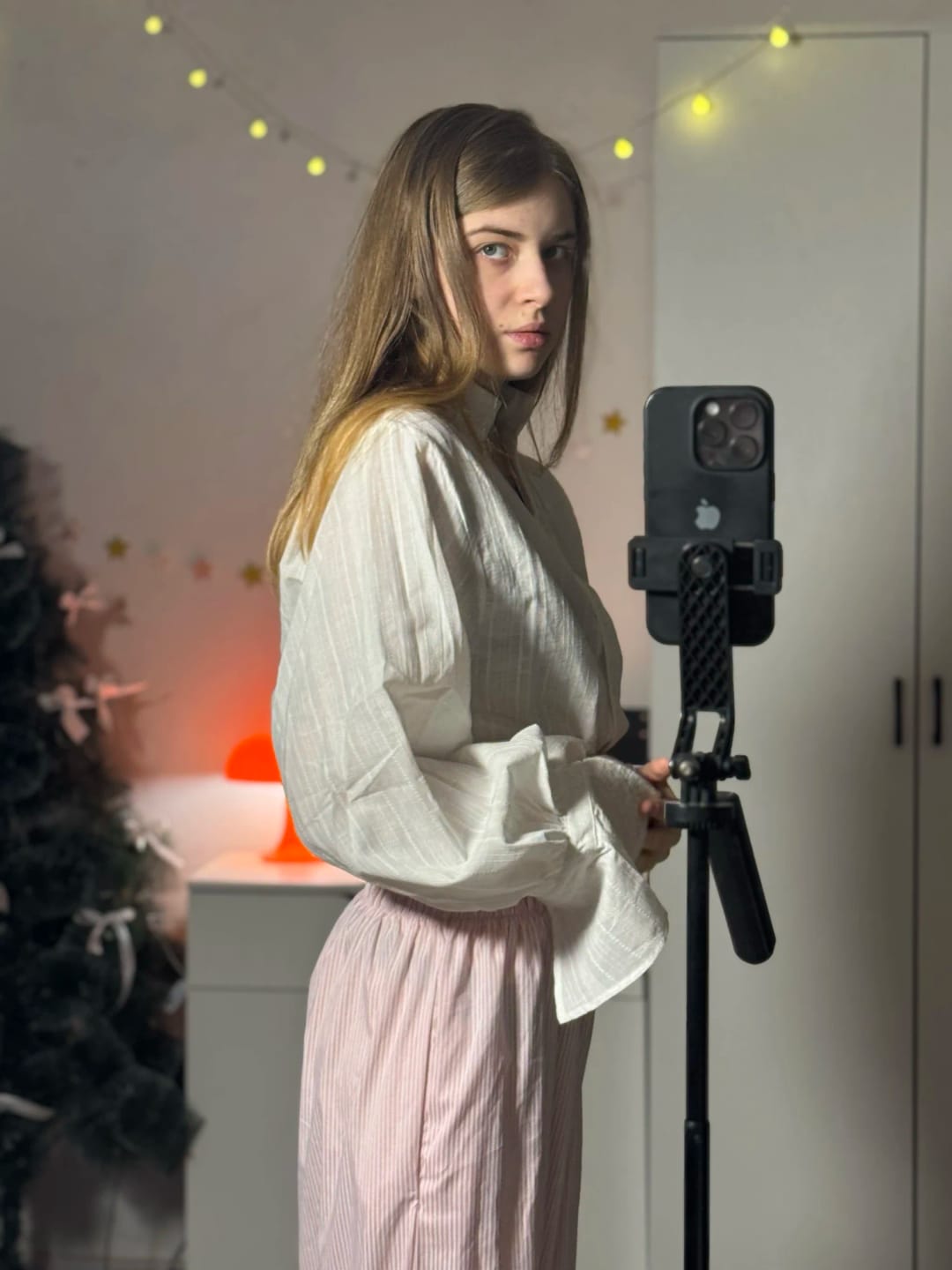 Customer photo review of Marielle Oversized Blouse