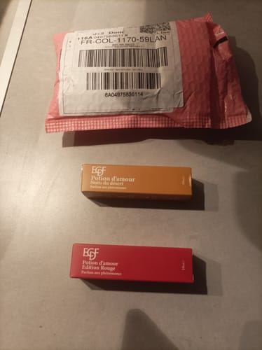 Customer photo review of Elixir Aux Phéromones