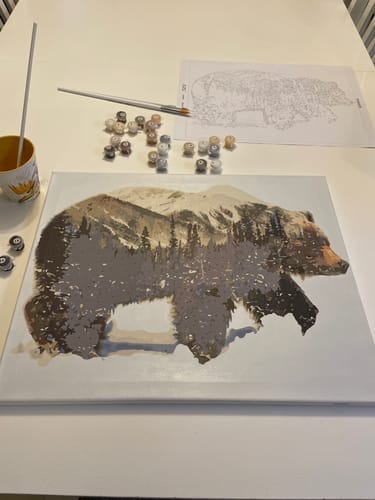 Customer photo review of BEAR IN WINTER WONDERLAND