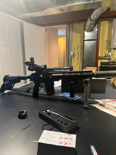 Customer photo review of SATURN™ 4x32 Tactical Scope (2.0)