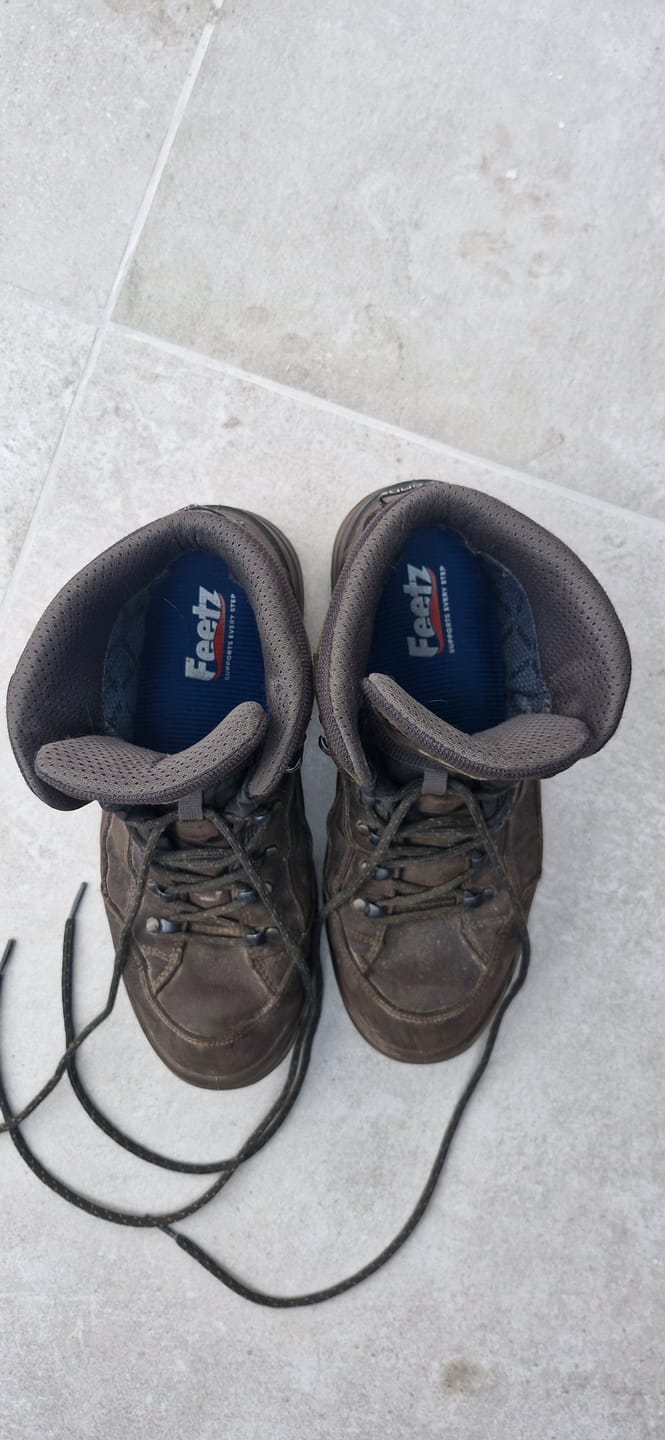Customer photo review of Feetz® Blue One