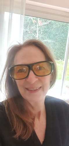 Customer photo review of NoctiOptic™ - Les lunettes qui éclairent votre nuit
