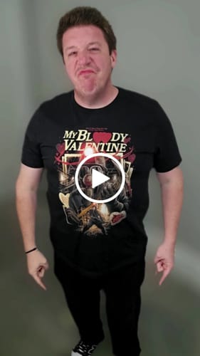Customer video review of My Bloody Valentine: Lose Your Heart T-Shirt