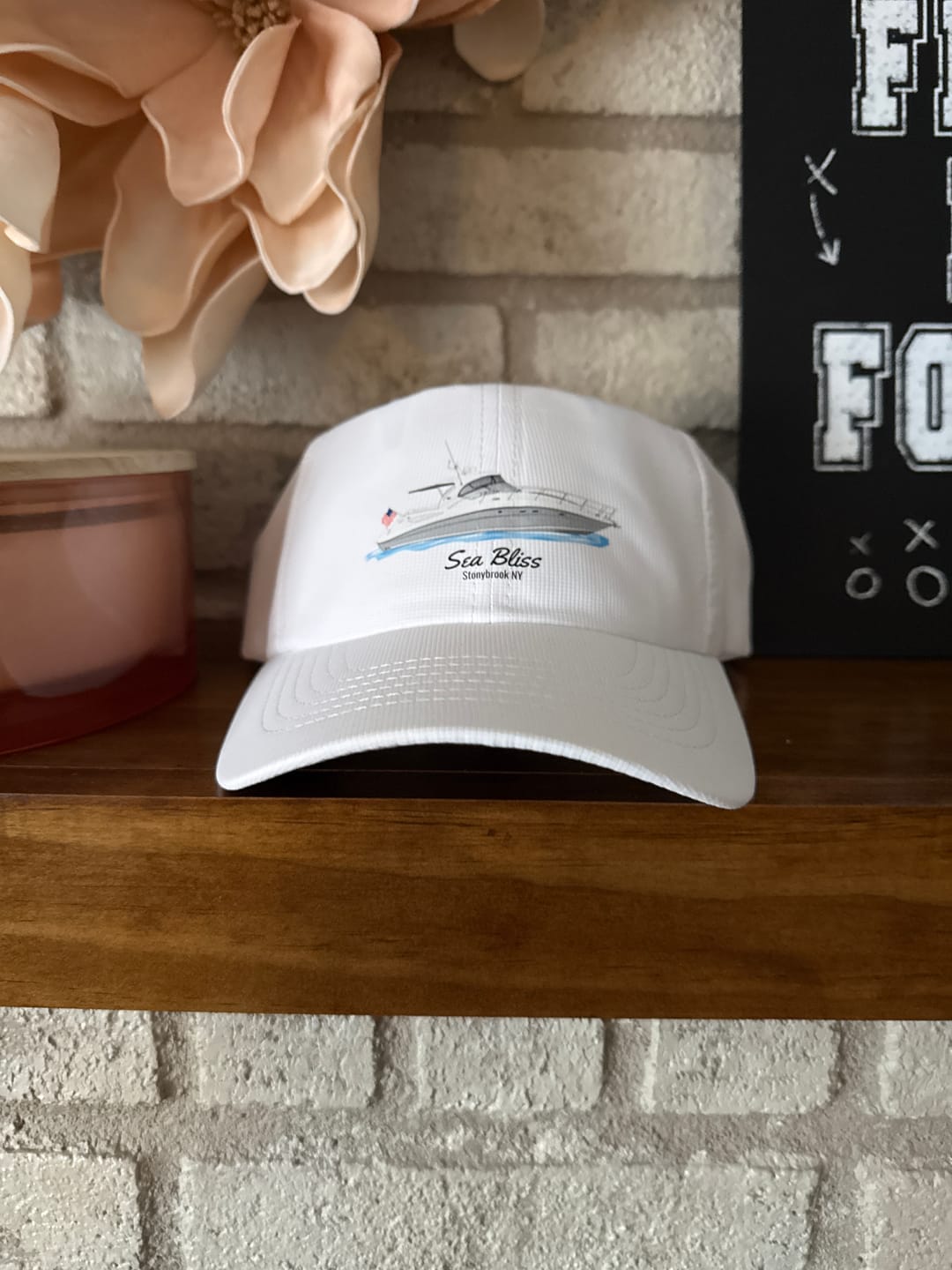 Customer photo review of Custom Performance Hat