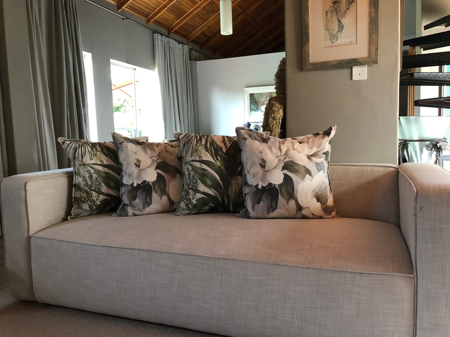 Customer photo review of Zola 3 Seater