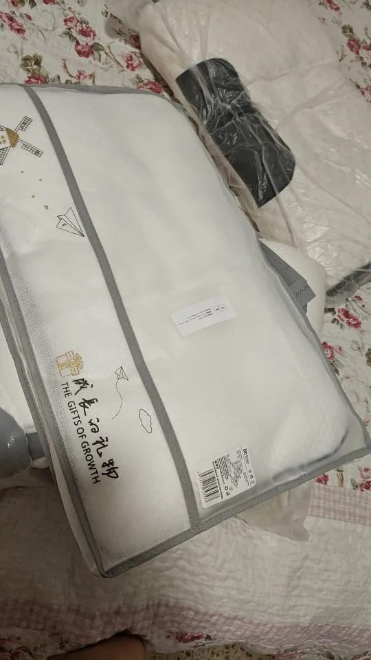 Customer photo review of Ergonomic Kids Pillow