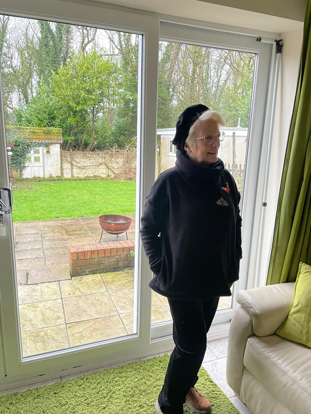 Customer photo review of Plain Anti Pill Polar Fleece Fabric