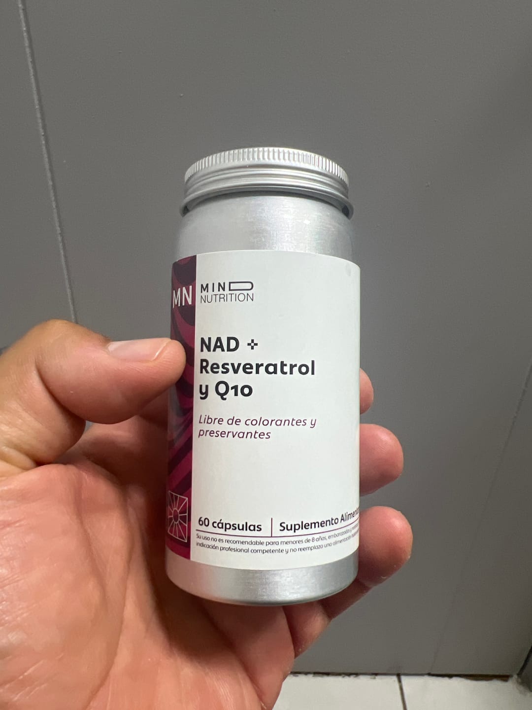 Customer photo review of NAD + Resveratrol y Q10