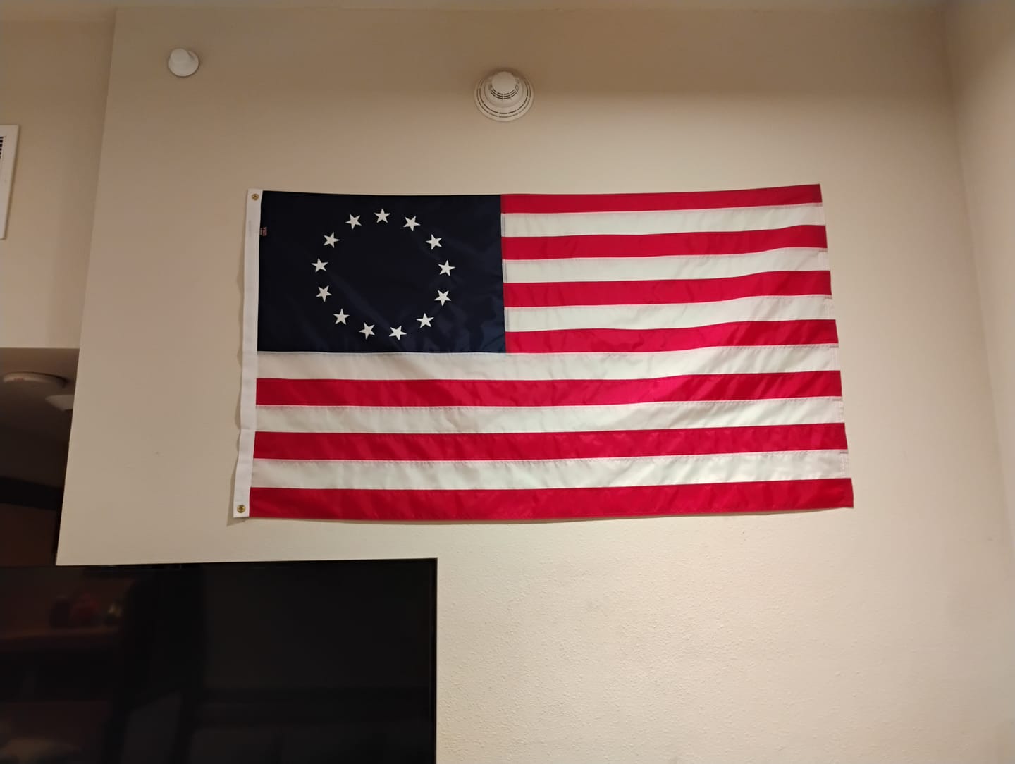 Customer photo review of Traditional Betsy Ross Flag