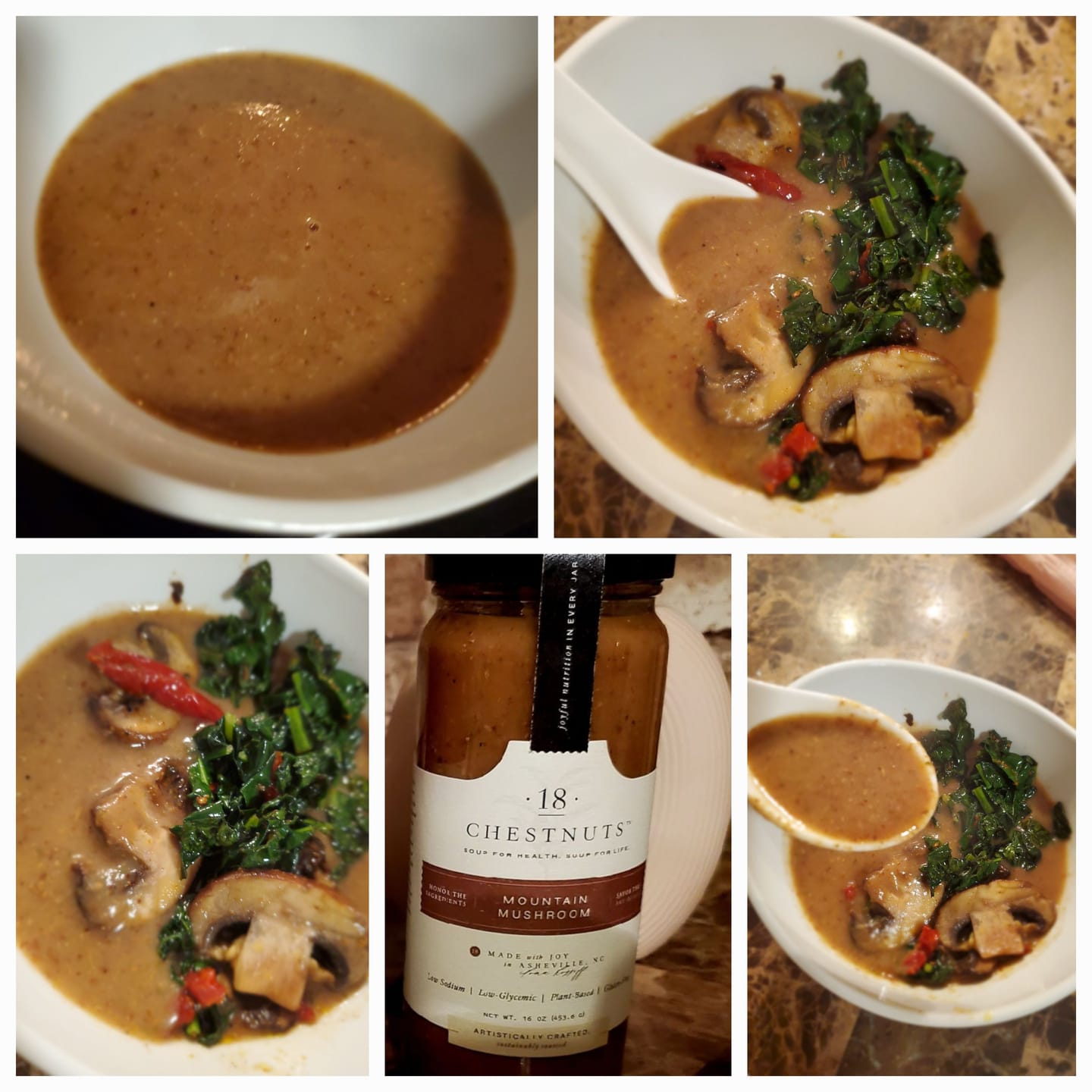Customer photo review of Mountain Mushroom Soup