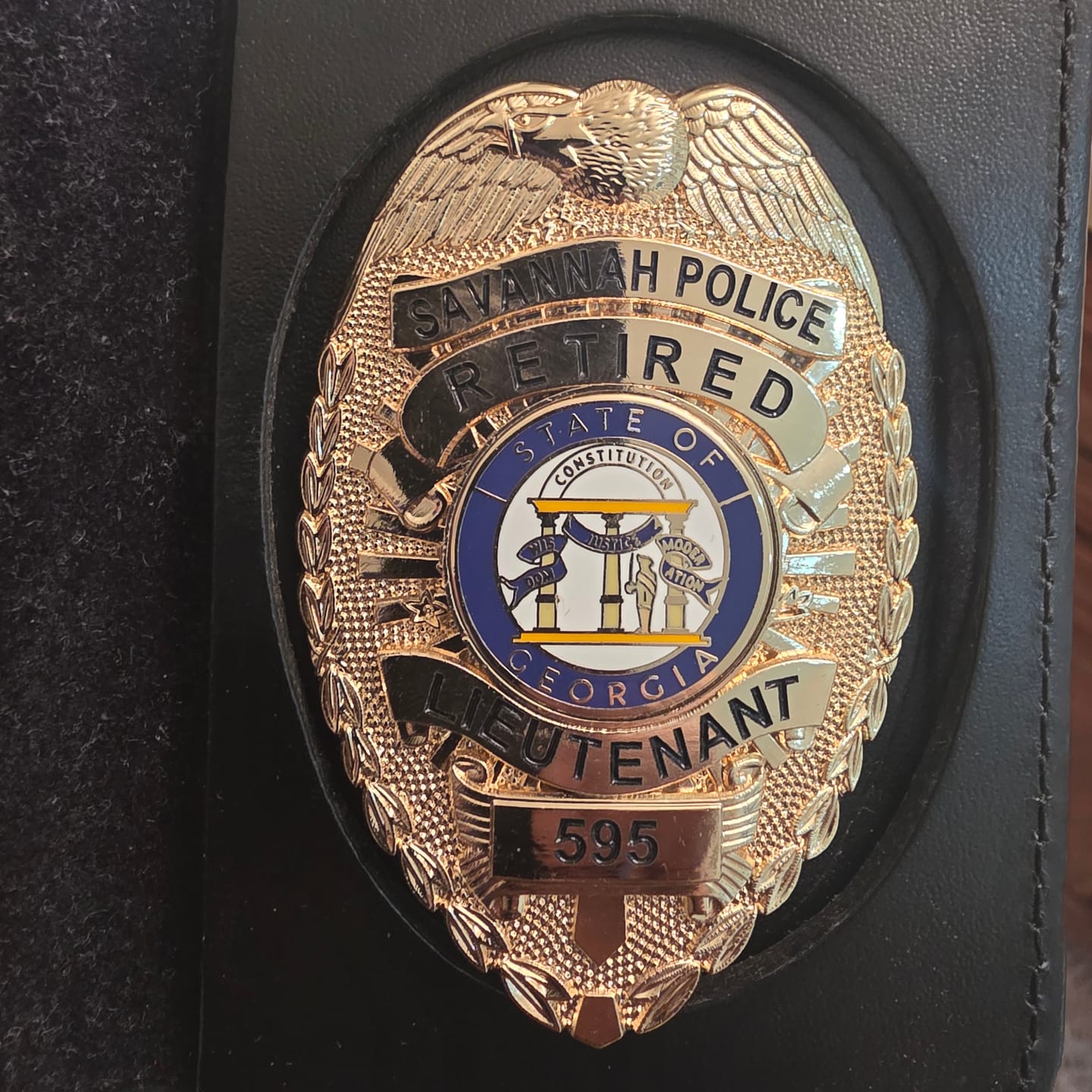 Customer photo review of Customizable Badge MA15