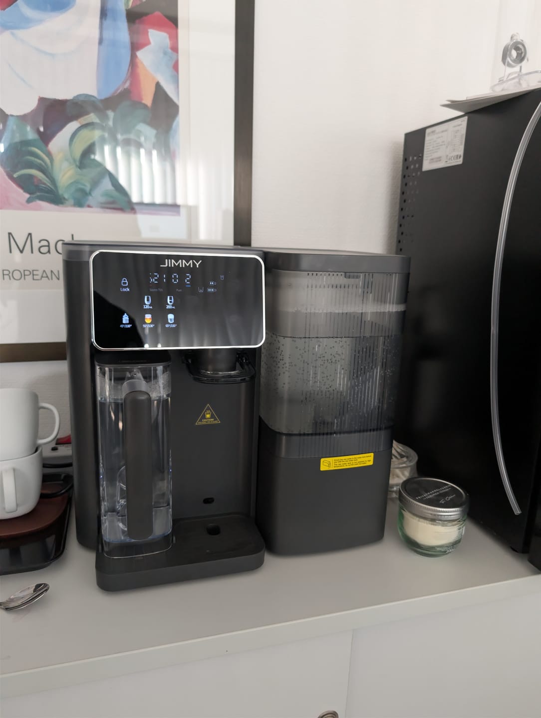 Customer photo review of R9 Pro Smart Countertop Reverse Osmosis Water Purifier