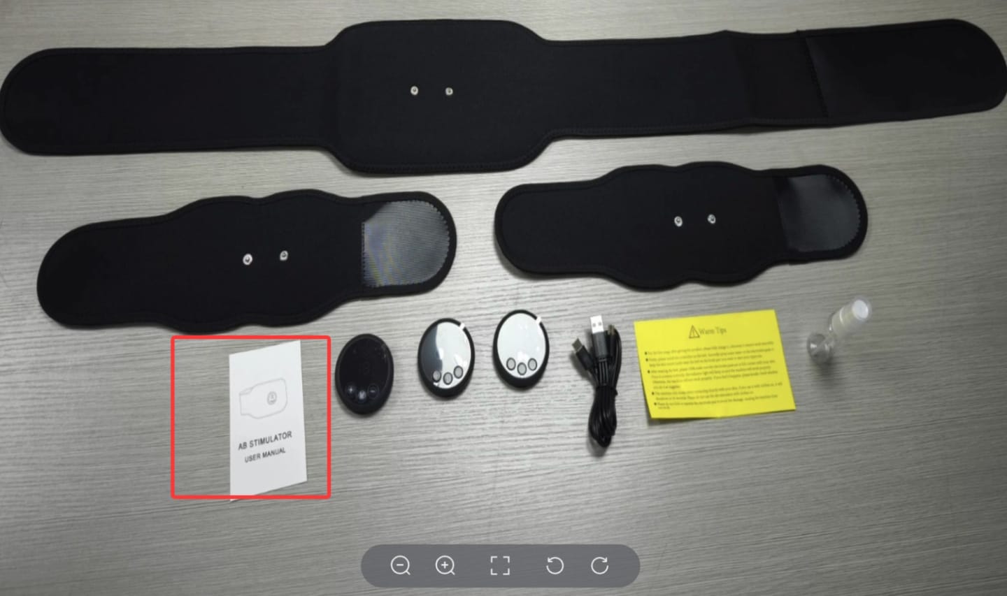 Customer photo review of ULTRA MUSCLE STIMULATOR