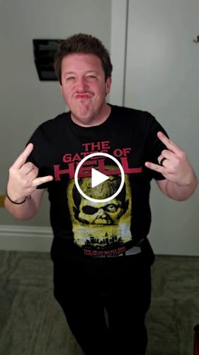 Customer video review of City of the Living Dead: GOH T-Shirt