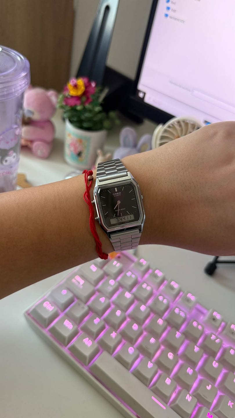 Customer photo review of Reloj Casio Vintage AQ-230A-1DMQ Dial Negro