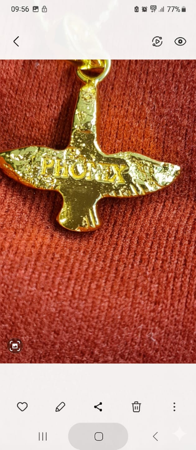 Customer photo review of Phönix Halskette