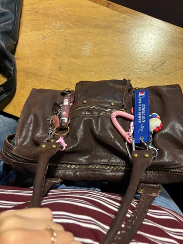 Customer photo review of It girl bag espresso martini