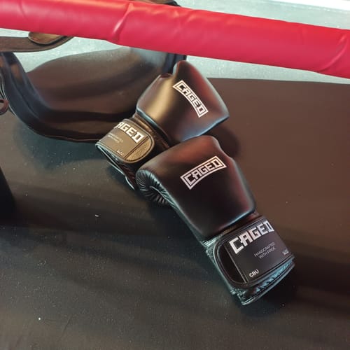 Customer photo review of 'X' Series Boxing Gloves