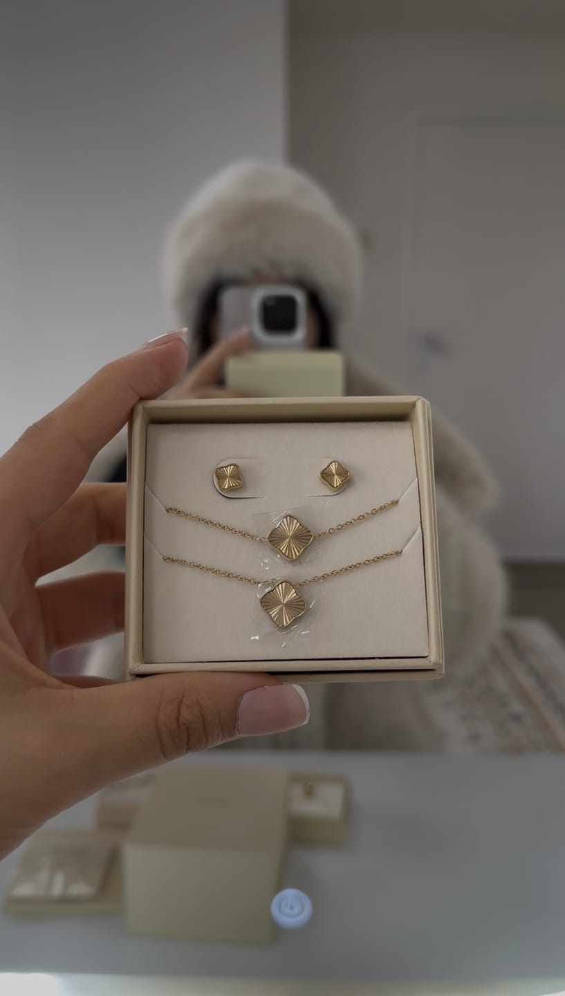 Customer photo review of Flora Gold Set
