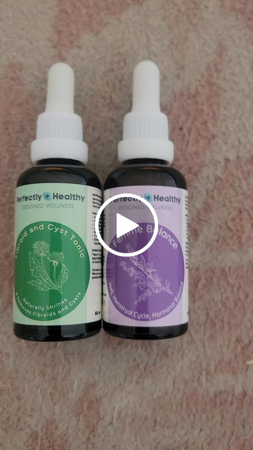 Customer video review of Fibroid & Hormonal Balance Combo