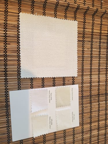 Customer photo review of Sofa Cover/Chair Cover sample, for at most 6 samples
