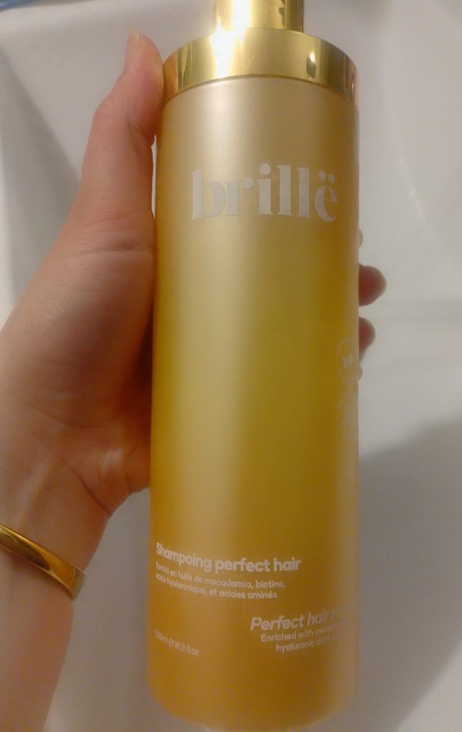Customer photo review of Shampoing réparateur