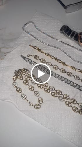 Customer video review of VVS Triple Cross Pendant 14K Gold