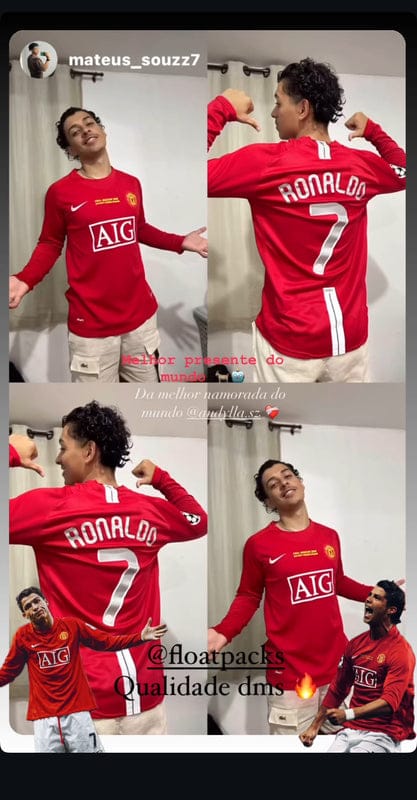 Customer photo review of Camisa Manchester United I 2007/08