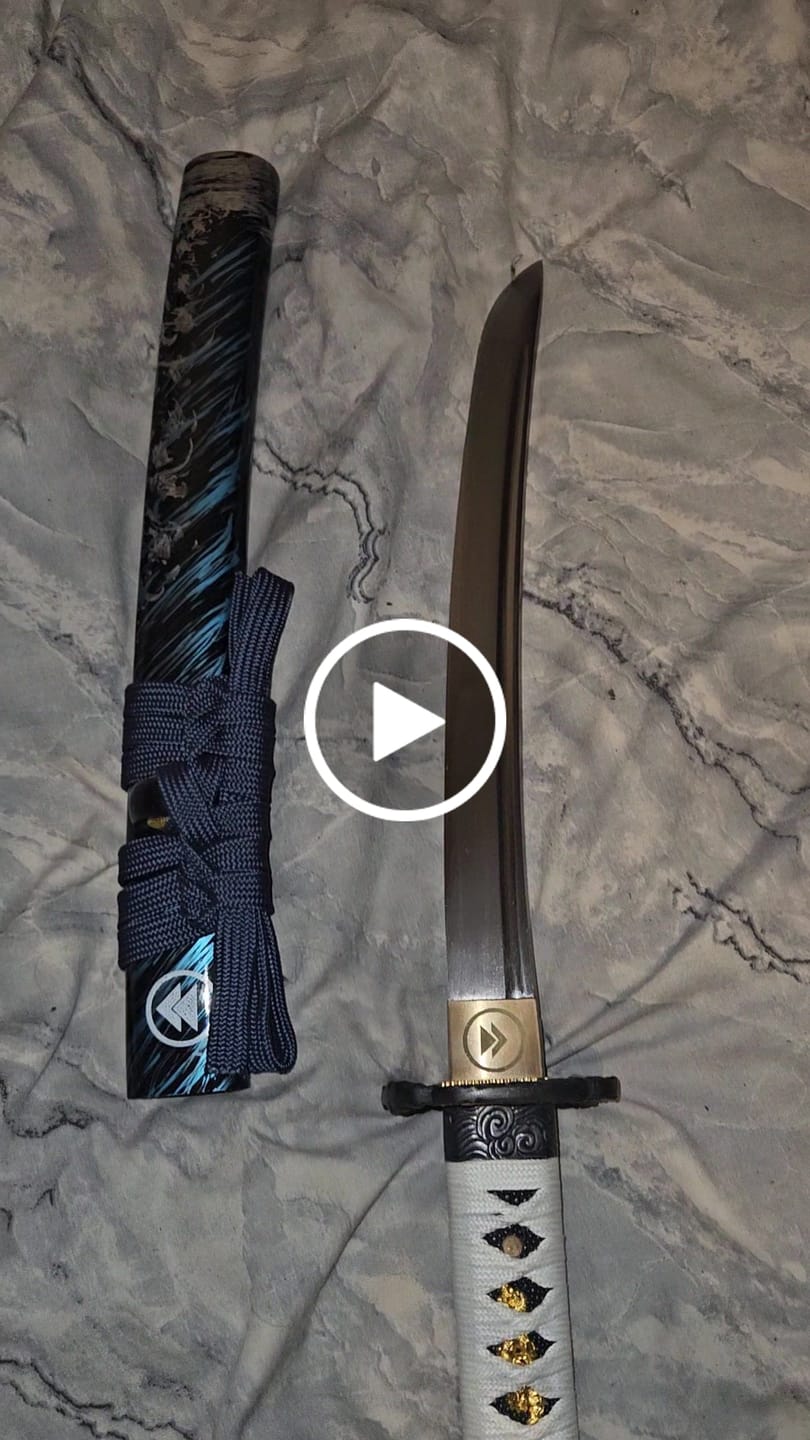 Customer video review of Ghost Of Tsushima - Handforged Tanto