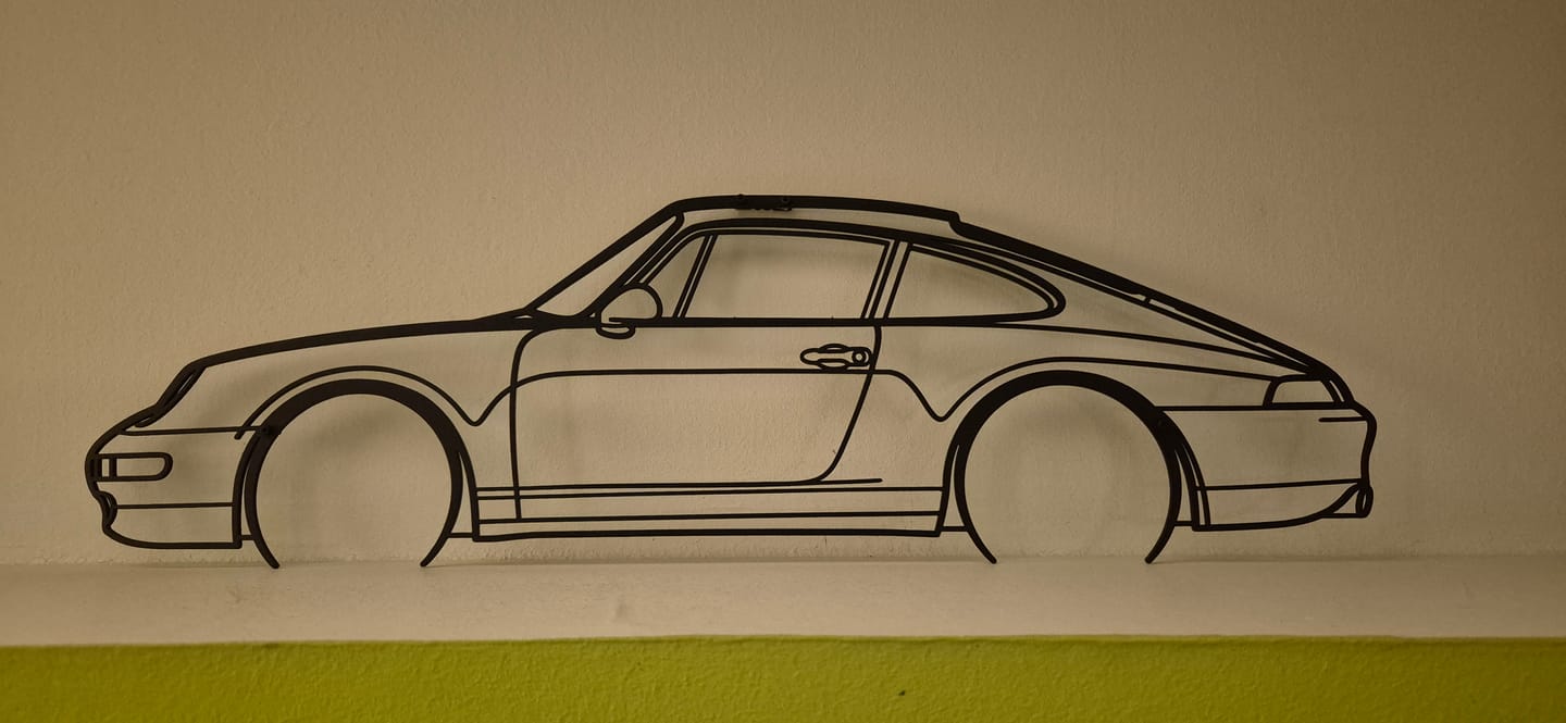 Customer photo review of P Génération 4 Décoration murale métallique silhouette