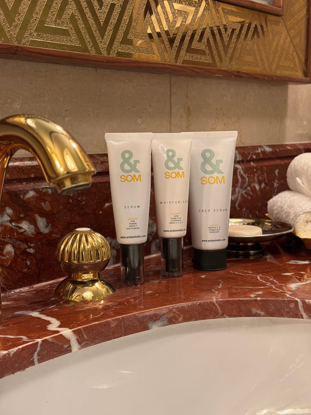 Customer photo review of Anti-Aging Face Serum