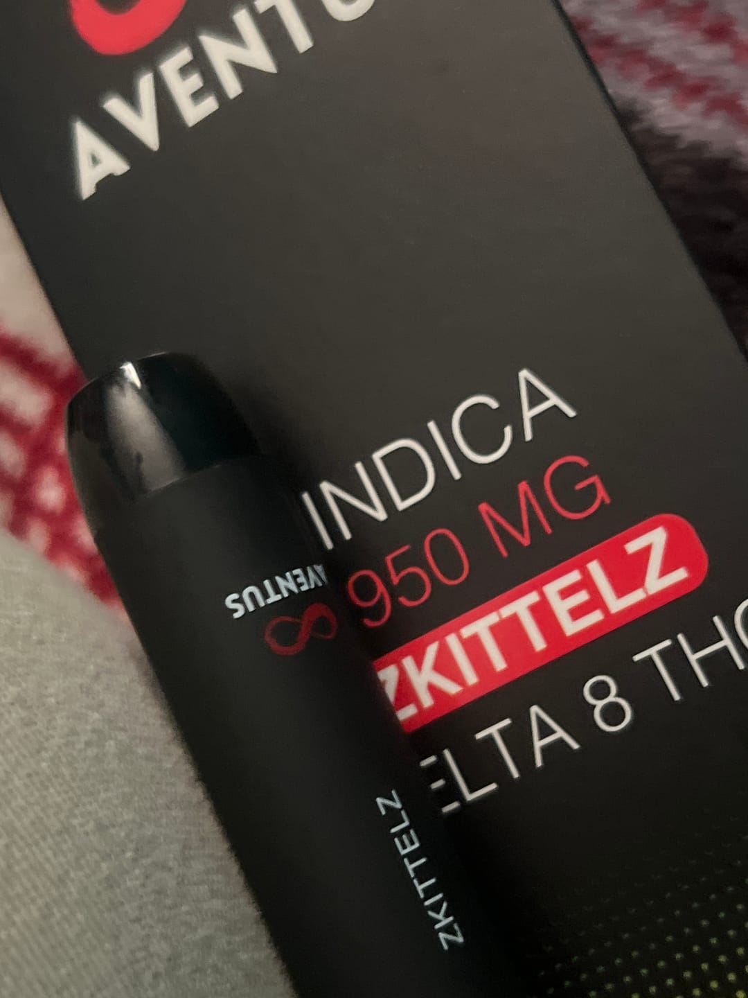 Customer photo review of Delta 8 Zkittelz Disposable Vape