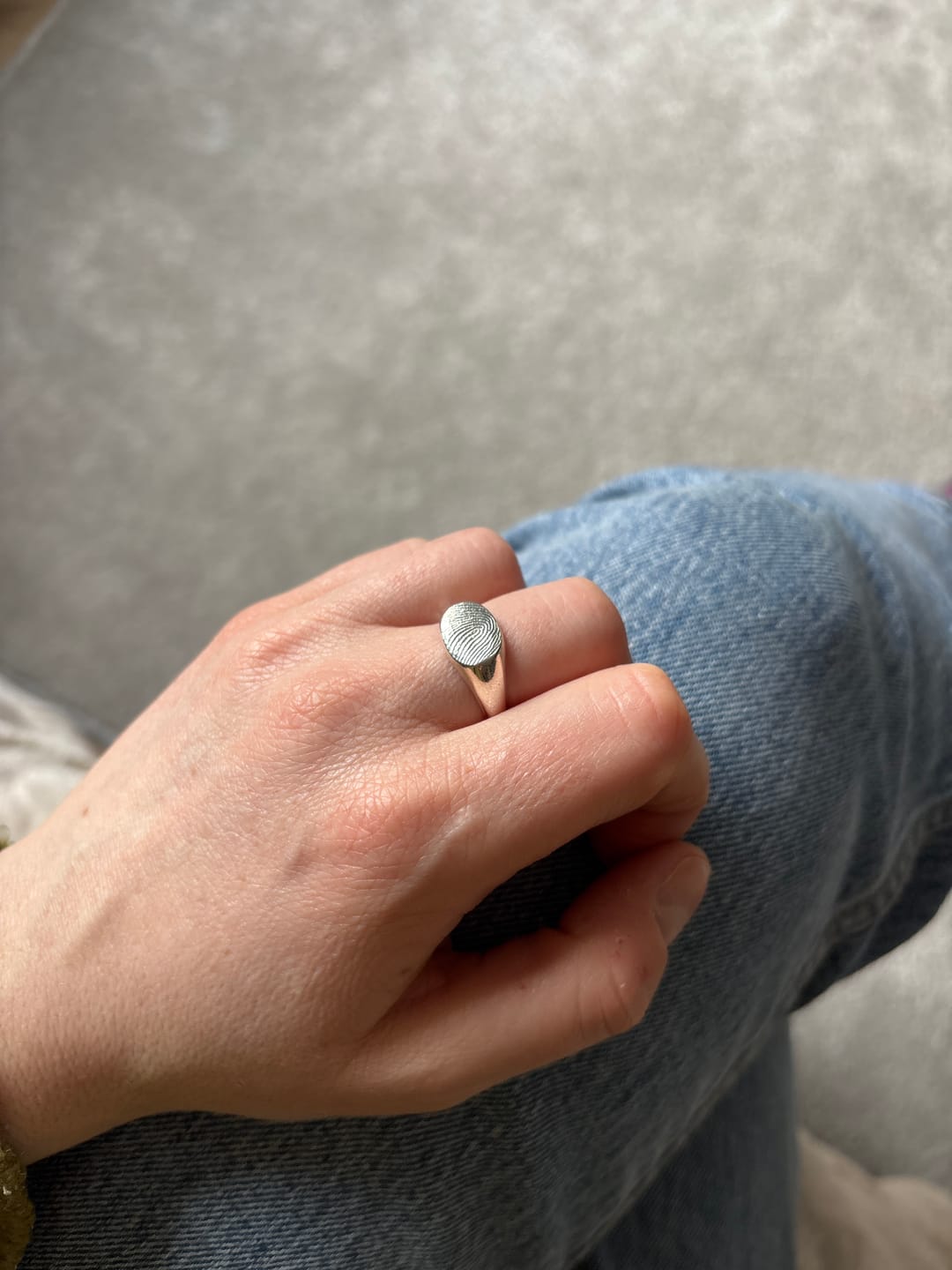 Customer photo review of Imprint Kit Oval Signet