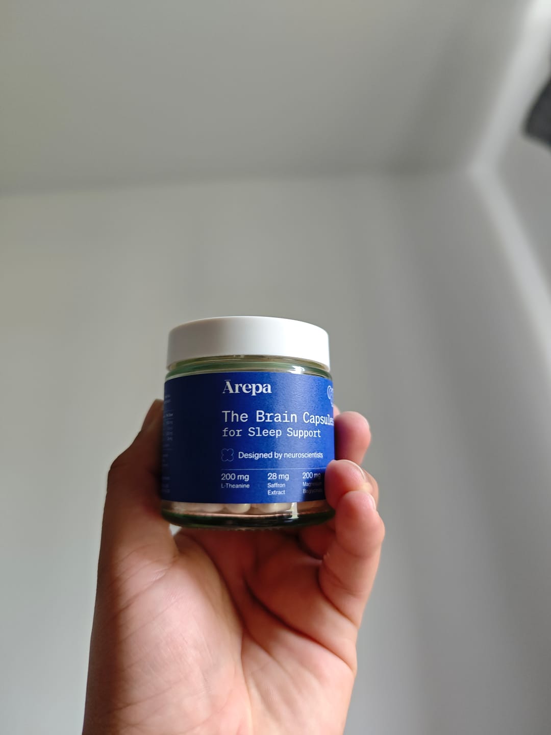 Customer photo review of The Brain Capsules for Sleep Support