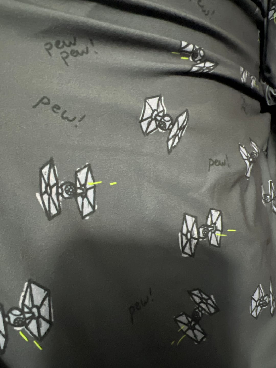 Customer photo review of Star Wars™ "Pew Pew" – Performance Hoodie