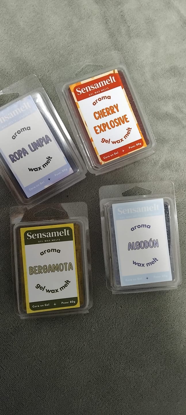 Customer photo review of Bergamota - Gel wax melt
