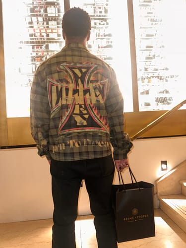 Customer photo review of Vale Forever Reborn Flannel Green