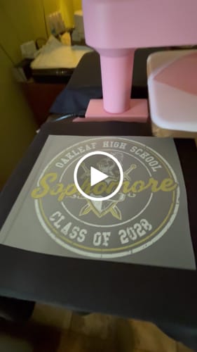 Customer video review of DTF Transfers Upload Your Gang Sheet