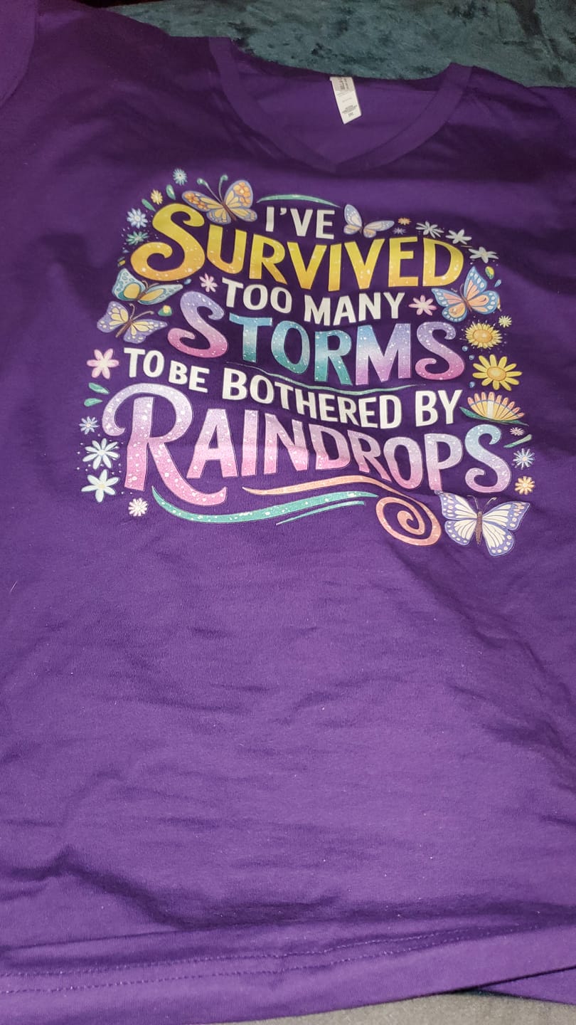 Customer photo review of Bothered By Raindrops