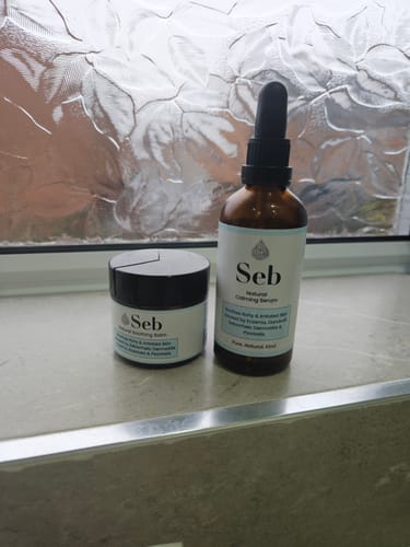 Customer photo review of Seb Natural Calming Serum