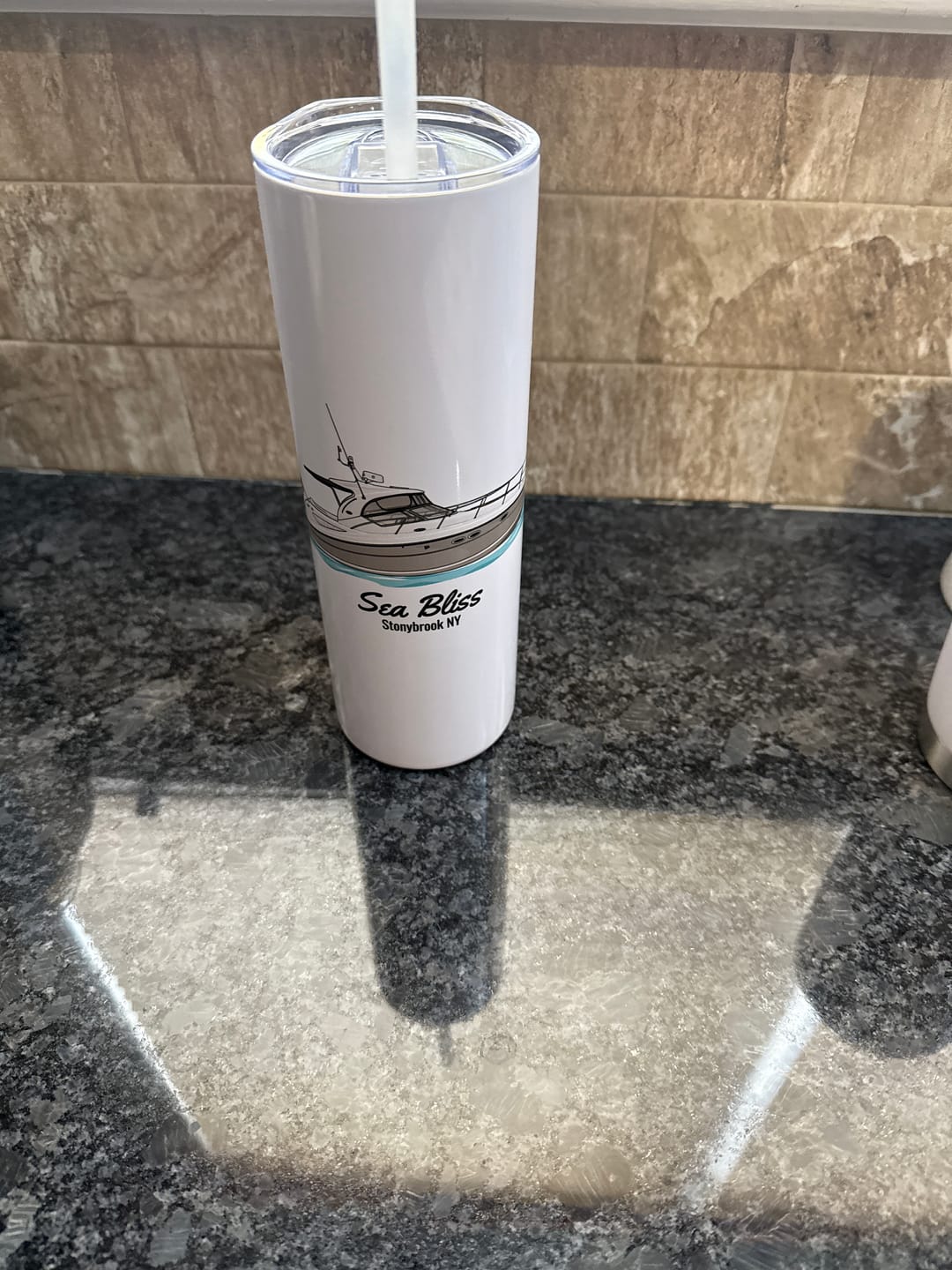 Customer photo review of Custom Skinny Tumblers