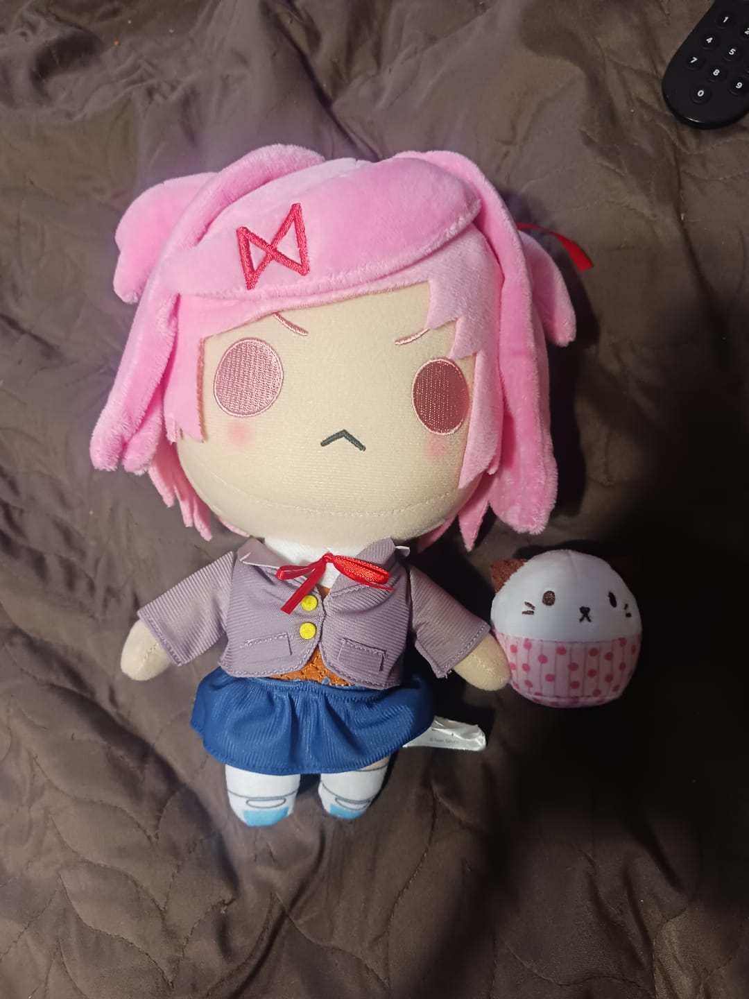 Customer photo review of Doki Doki Literature Club - Natsuki Collector's Plush