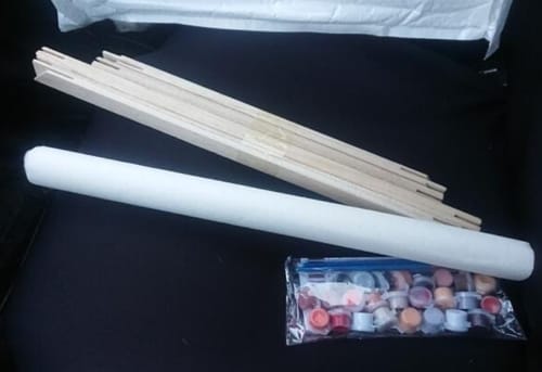 Customer photo review of Custom Landscape Paint By Numbers