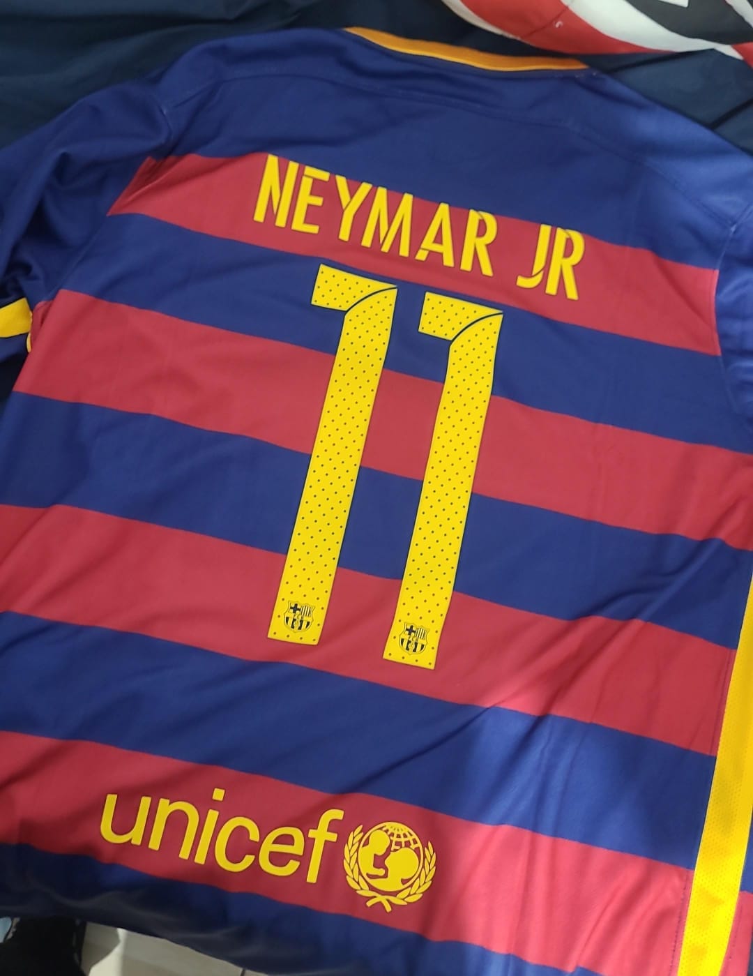 Customer photo review of Camisa Barcelona I 2015/16