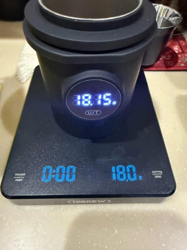 Customer photo review of Pesaje de café Digital Lcd cocina Espresso báscula electrónica taza dosificadora de café KC232 báscula de taza 500g