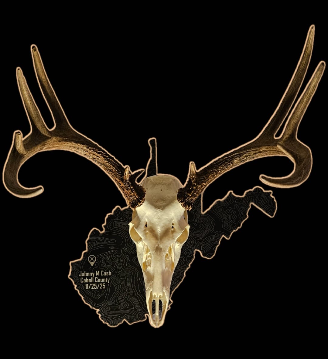 Customer photo review of Medium Game Plaque - Selections