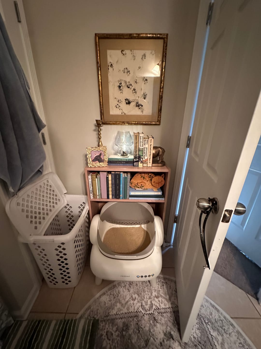 Customer photo review of Neakasa M1 Lite Plus Open-Top Self-Cleaning Cat Litter Box